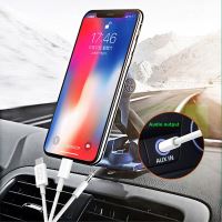 Kabel hudební 3v1 - USB-C / Lightning / 3,5mm jack na 3,5mm jack - 1,2m - bílý (3)
