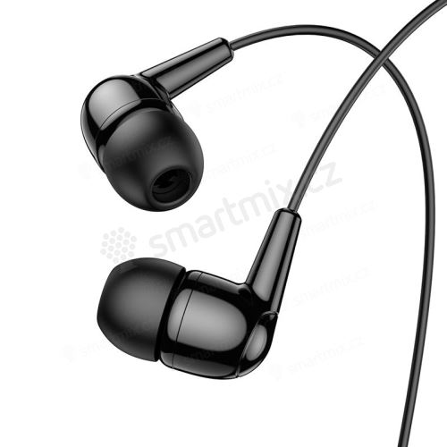 Drátová sluchátka USB C Hoco M97 černá