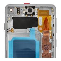 FixCell LCD displej SAMSUNG S10 G973 s rámečkem bílý (refub) (1)