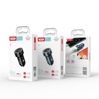 Autonabíječka XO CC32 - USB + USB-C - podpora PD - 20W - černá (1)