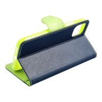 Pouzdro FANCY Book pro XIAOMI Redmi Note 13 Pro 4G navy / lime (2)