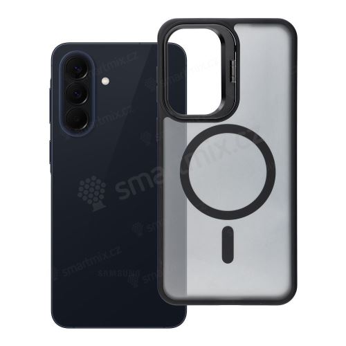 Pouzdro pro Samsung A57 Forcell F-Protect Shadow Stand Premium kompatibilní s MagSafe, černé