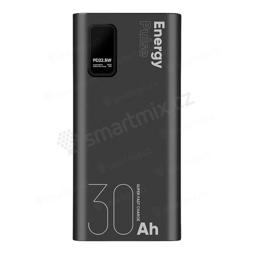 Externí baterie / powerbanka OBAL:ME EnergyPulse - 22.5W - černá