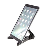 Stojánek pro Apple iPhone / iPad - univerzální - skládací - plastový - černý Stojánek pro Apple iPhone / iPad - univerzální - skládací - plastový - černý