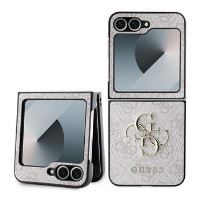 Guess PU 4G Metal Logo Zadní Kryt pro Samsung Galaxy Z Flip 6 Pink Guess PU 4G Metal Logo Zadní Kryt pro Samsung Galaxy Z Flip 6 Pink