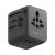 35W Cestovní adaptér / nabíječka MOMAX - EU/UK/US/AUS/CNY + 2x USB-A + USB-C - černá