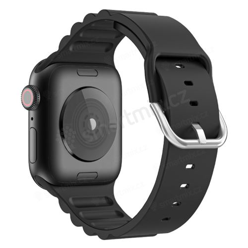 Řemínek pro Apple Watch 42mm / 41mm / 40mm / 38mm - silikonový - pletený