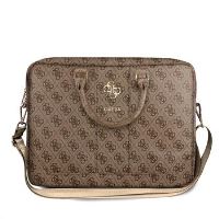 Guess PU 4G Metal Logo Taška na Notebook 15/16" Brown Guess PU 4G Metal Logo Taška na Notebook 15/16" Brown