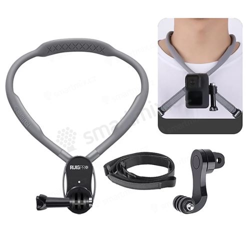 Magnetický držák na krk pro akční kameru GoPro / Insta360 / DJI