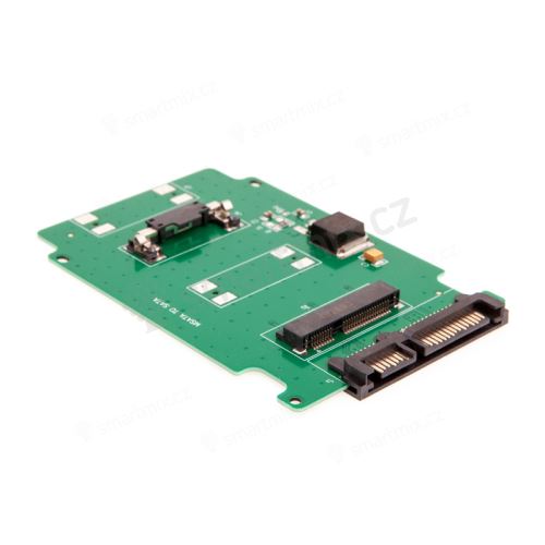 Přepojka / redukce mSATA na SATA - formát 2,5" pro Apple MacBook Pro 13" / Pro 15"