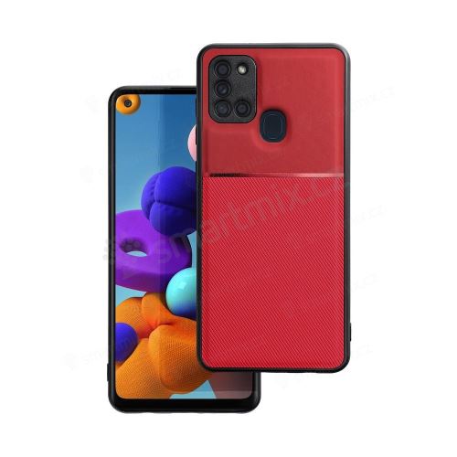 Pouzdro NOBLE pro SAMSUNG A21s červené