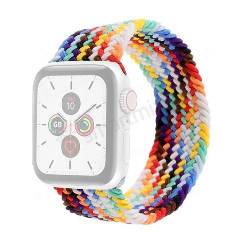 Řemínek pro Apple Watch 45mm / 44mm / 42mm - bez spony - nylonový - barevný