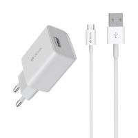 2v1 nabíjecí sada MAXLIFE pro zařízení s Micro USB - EU adaptér a kabel Micro USB - černá 2v1 nabíjecí sada MAXLIFE pro zařízení s Micro USB - EU adaptér a kabel Micro USB - černá