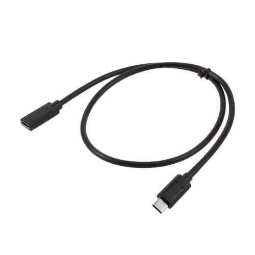Kabel USB-C male / USB-C female - prodlužovací - 66 cm