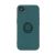 Kryt SILICONE RING pro Apple iPhone 16e / 17e - stojánek / prsten - zelený