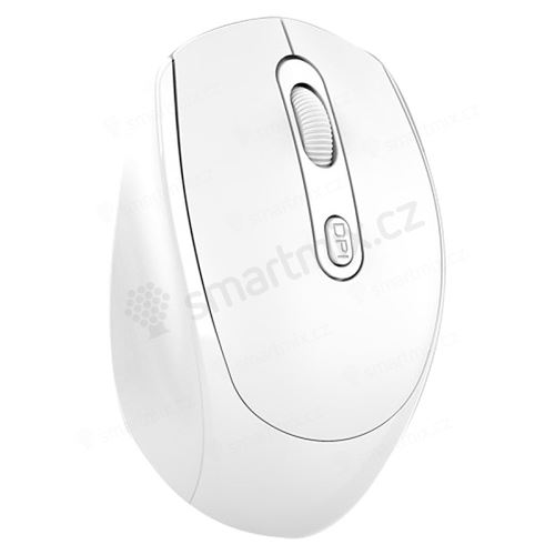 Myš Bluetooth / USB-A bezdrátový přijímač - USB-C nabíjení - tichá tlačítka