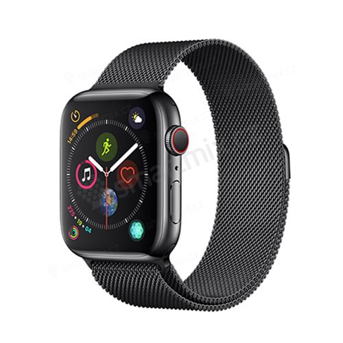 Řemínek DEVIA pro Apple Watch 40mm Series 4 / 5 / 38mm 1 2 3 - nerezový