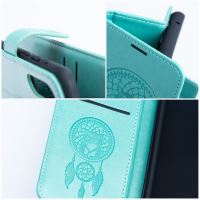 MEZZO Pouzdro na knihy pro SAMSUNG A22 5G dreamcatcher zelené (3)