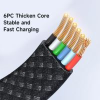 Synchronizační a nabíjecí kabel MCDODO - USB-C / USB-C - 100W - LED displej - 1,2m - černý (5)