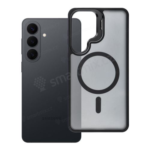 Pouzdro pro Samsung S26 PLUS Forcell F-Protect Shadow Stand Premium kompatibilní s MagSafe, černé
