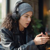 Sluchátka ANKER SoundCore Q11i  - s hlavovým mostem - bezdrátová - šedá (12)