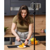 Selfie tyč / stativ / tripod Bluetooth FORCELL S150XL - 150cm délka - držák telefonu - černá (8)