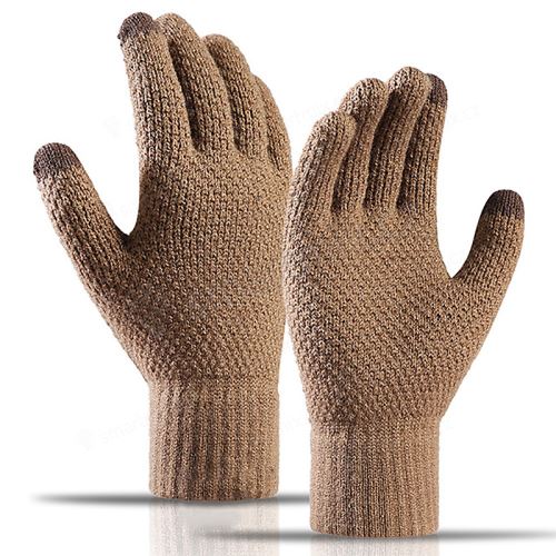 Rukavice pro ovládání dotykových zařízení - univerzální velikost - pletené