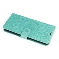 MEZZO Pouzdro typu kniha pro SAMSUNG A16 5G mandala zelené (2)