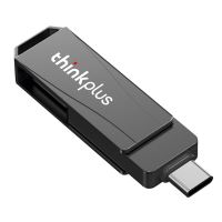 Flash disk LENOVO - USB-A + USB-C pro Apple zažízení - 32GB - kovový (3)