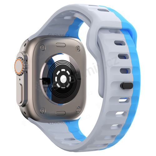 Řemínek KALEBOL pro Apple Watch 49mm / 46mm / 45mm / 44mm / 42mm - silikonový