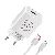 Nabíjecí sada OBAL:ME pro Apple iPhone / iPad - EU adaptér USB-A + kabel USB-C - 10W - bílá