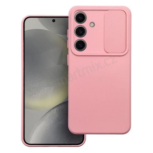 Pouzdro SLIDE pro SAMSUNG S24 světle růžové