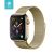 Řemínek DEVIA pro Apple Watch 42mm / 41mm / 40mm / 38mm - nerezový - zlatý