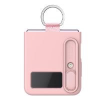Nillkin CamShield Silky Silikonový Kryt pro Samsung Galaxy Z Flip 4 5G Light Peach Nillkin CamShield Silky Silikonový Kryt pro Samsung Galaxy Z Flip 4 5G Light Peach
