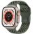 Řemínek pro Apple Watch 46mm / 49mm / 45mm / 44mm - silikonový - pletený - olivově zelený