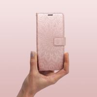 Pouzdro MEZZO Book pro XIAOMI Redmi Note 15 5G mandala rose gold (7)