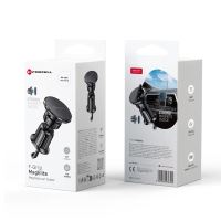 Držák do auta FORCELL MagElite pro Apple iPhone - magnetický - do ventilační mřížky - černý (2)