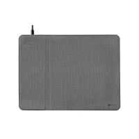 Podložka pod myš COTEetCI + bezdrátová nabíječka / nabíjecí podložka Qi - šedá Podložka pod myš COTEetCI + bezdrátová nabíječka / nabíjecí podložka Qi - šedá