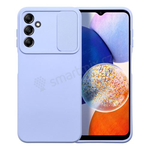 Pouzdro SLIDE pro SAMSUNG A14 5G / A14 4G levandulová