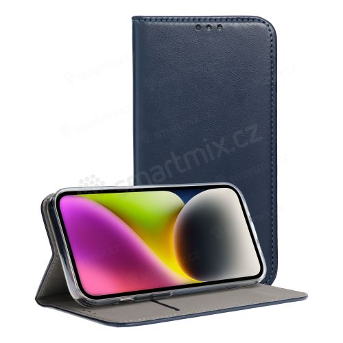 Pouzdro SMART MAGNETO Book pro XIAOMI Redmi Note 15 Pro Plus 5G navy