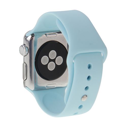 Řemínek pro Apple Watch 44mm Series 4 / 42mm 1 2 3 - velikost M / L - silikonový