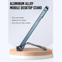 Stojánek XO C75 pro Apple iPhone - kovový - šedý (4)