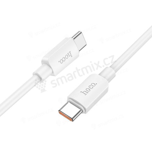 HOCO kabel typ C na typ C PD 6A 100W X96 1 m bílý