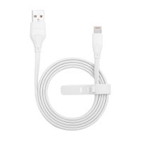 Synchronizační a nabíjecí kabel MOMAX - MFi Lightning pro Apple zařízení - bílý - 1m
