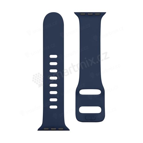 Řemínek TACTICAL pro Apple Watch 40mm Series 4 / 5 / 6 / SE / 38mm 1 / 2 / 3 - silikonový