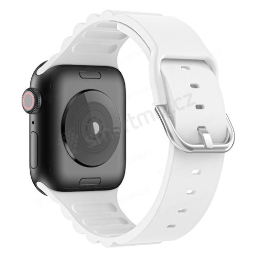 Řemínek pro Apple Watch 41mm / 40mm / 38mm - s pruhy - silikonový