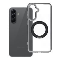 Pouzdro pro Samsung A56 Frame Circle Stand kompatibilní s MagSafe, černé Pouzdro pro Samsung A56 Frame Circle Stand kompatibilní s MagSafe, černé
