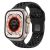Řemínek pro Apple Watch 42mm / 41mm / 40mm / 38mm - silikonový - pletený - černý