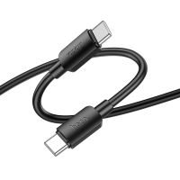 HOCO kabel typ C na typ C PD 3A 60W X96 1 m černý