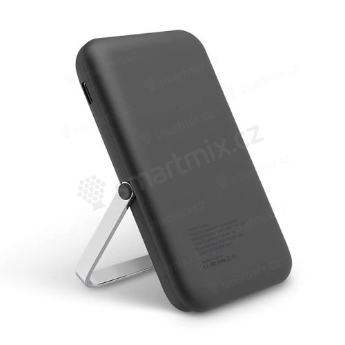 Externí baterie / Power bank UNIQ Hoveo - Magsafe kompatibilní / USB-C - 5000 mAh - černá
